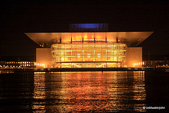 The Opera House across the Waterfront, Copenhagen