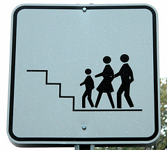 Stair walking for the Stick family