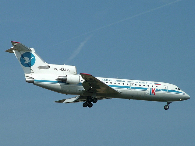 RA-42375 Yak-42D Kuban Airlines