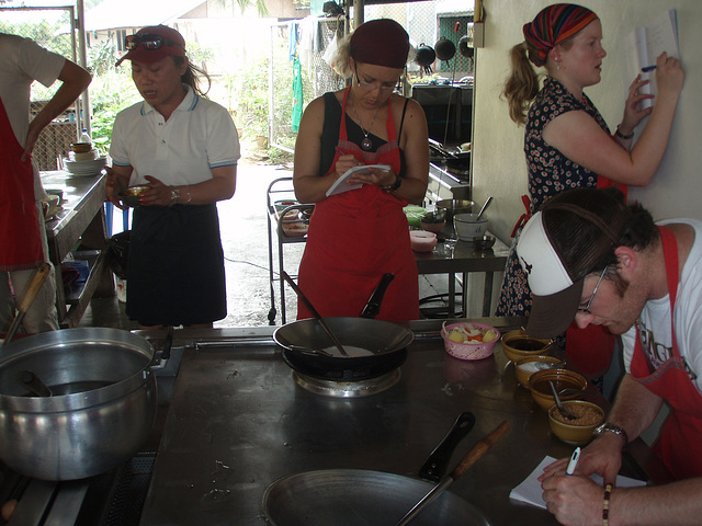 Thai cooking course