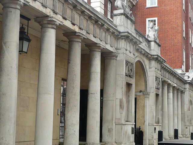 admiralty screen, whitehall, london