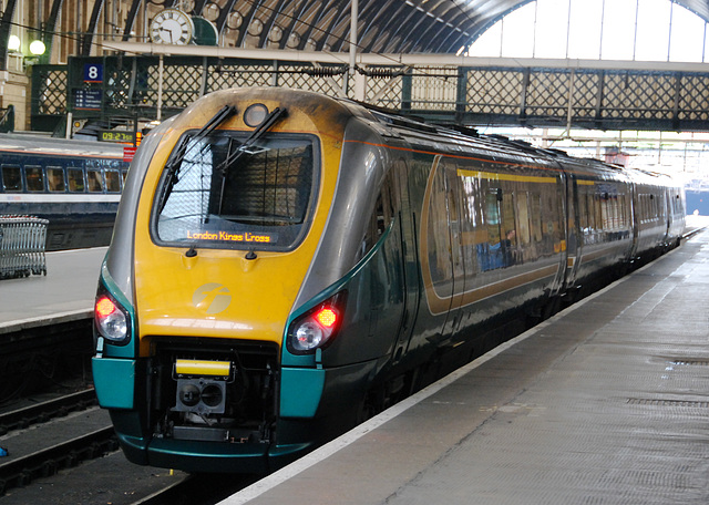 Train at London King's Cross