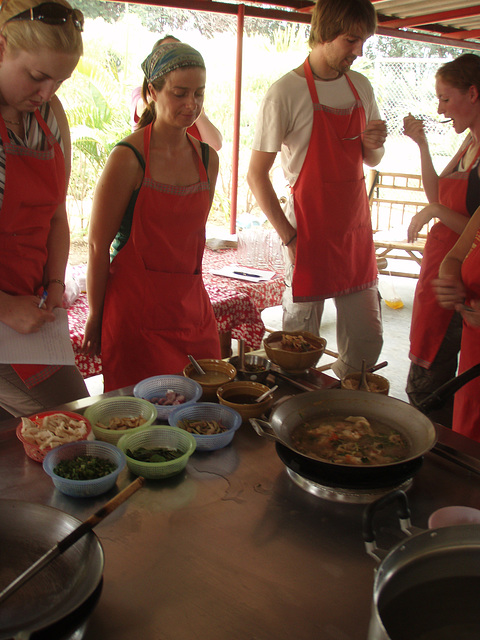 Thai cooking course