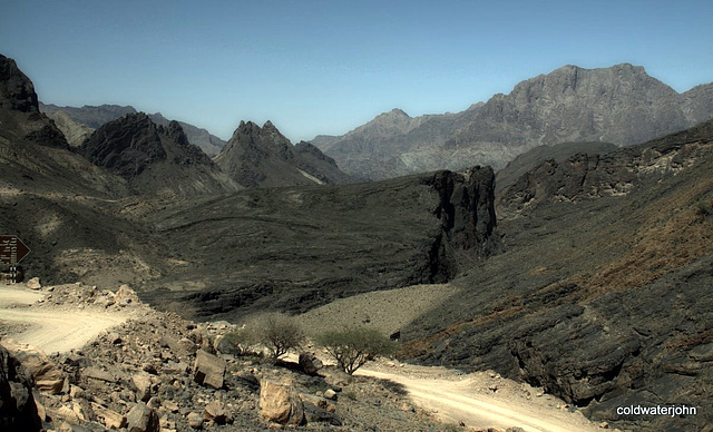 Travelogue of trip into the Interior mountain ranges of Oman Travelogue of trip into the Interior mountain ranges of Oman