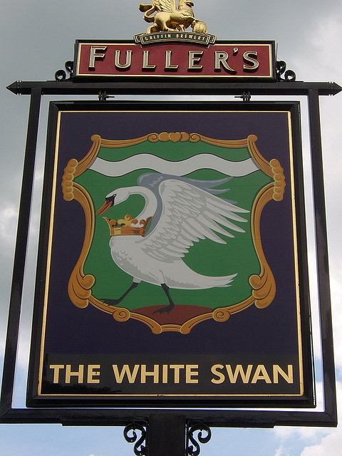 'The White Swan'- Symbol of Buckinghamshire