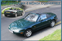 1997 Mazda MX-5 Monza Convertible  - Seaford - 17.3.2014