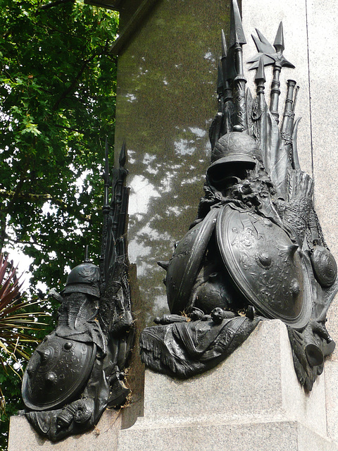 outram statue, embankment, london