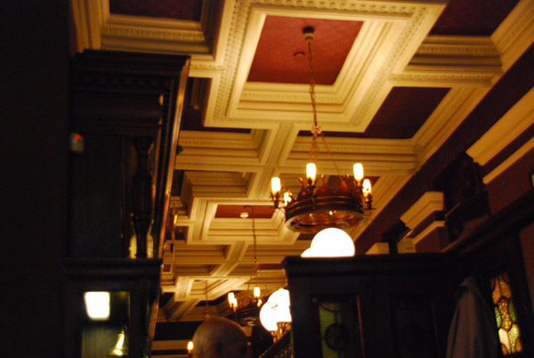 Crown Posada ceiling