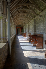 Sunshine and shadows in the 11th Century Holycross Abbey cloisters 4503762904 o