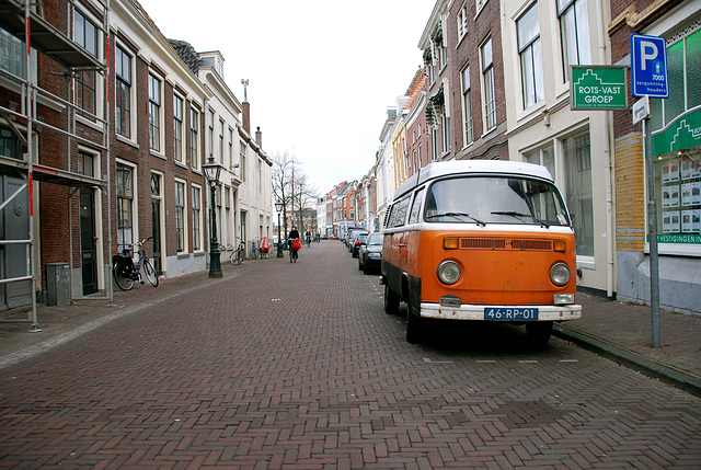 The harbour area of Leiden