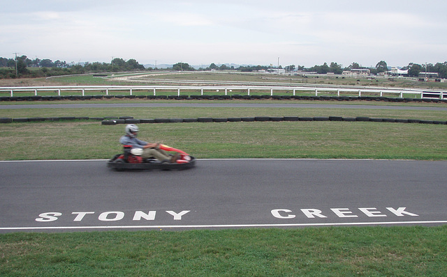 go karting at Stony Creek