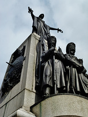 guards crimean monument, london