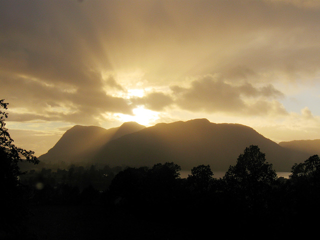 Sunset in Årdal II