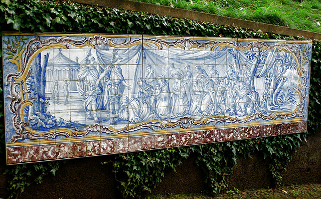 Madeira. Monte. Azulejos. ©UdoSm