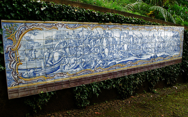 Madeira. Monte. Azulejos. ©UdoSm