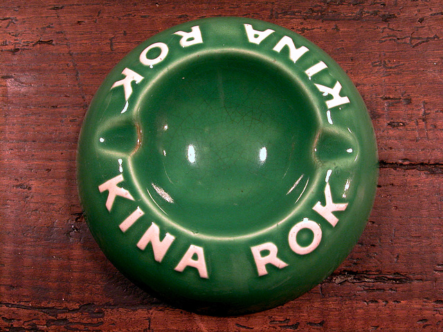 Ashtray series: Kina Rok ashtray