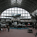 Overview of the air force hall at the army museum at Brussels