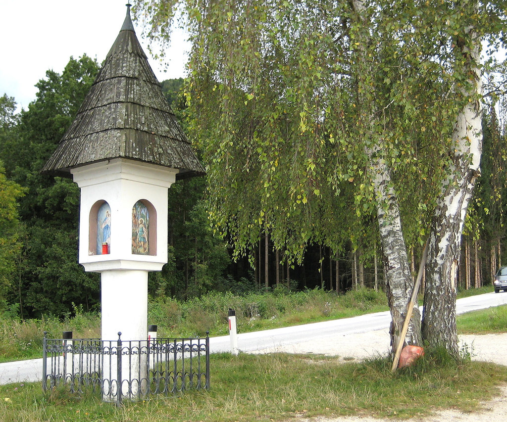 Ebenthal, Bildstock an der Bergstraße