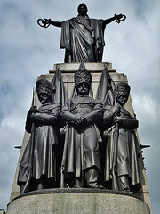 guards crimean monument, london