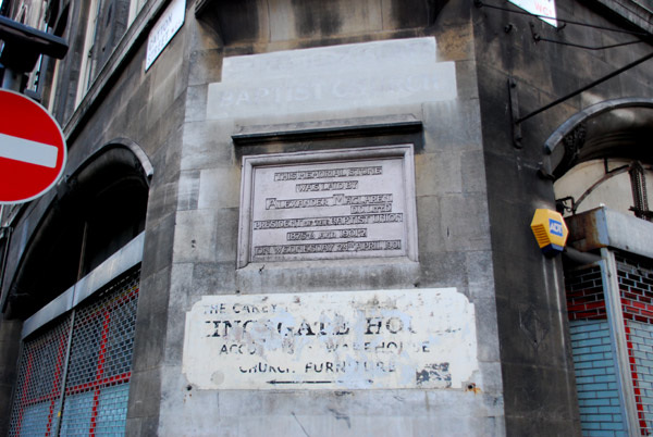 Kingsgate House ghost sign