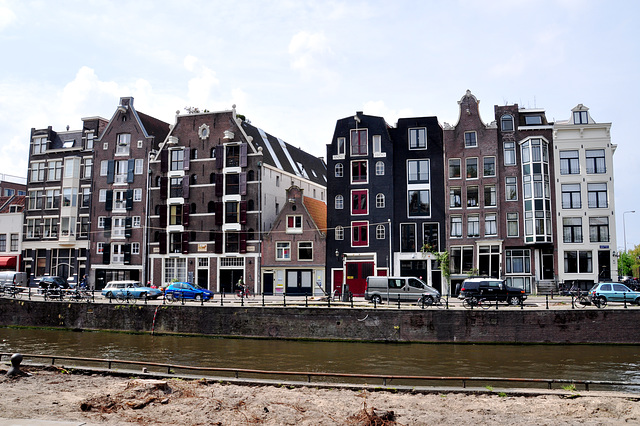 Canal warehouses in Amsterdam