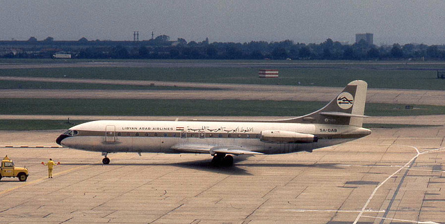 Sud Est SE210 Caravelle 6R 5A-DAB (Libyan Arab)