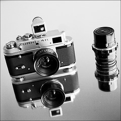 Zorki 4K mit Jupiter 12 2,8/35 Zorki 4K mit Jupiter 12 2,8/35