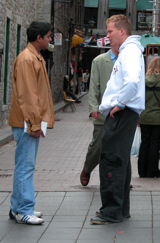 Street fashion for the young male