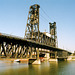 Some old pictures of Portland, OR: Steel Bridge