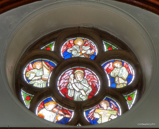 Burne-Jones window in Gordon Chapel Fochabers Burne-Jones window in Gordon Chapel Fochabers