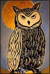 Julia Abbott Janeway: Owl Detail