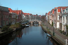Canals of Leiden: de Vliet