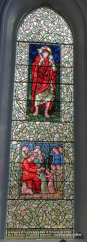 Burne-Jones window in Gordon Chapel Fochabers