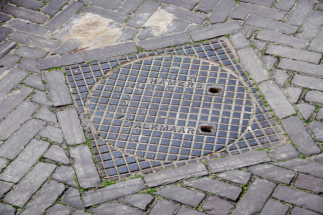 Manhole cover of Hamers of Alkmaar