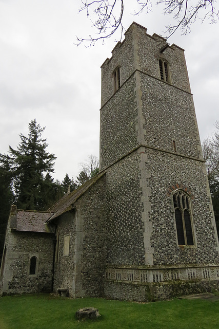 santon downham church, suffolk