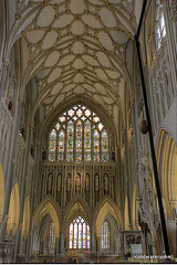 Wells Cathedral ceiling detail