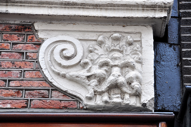 Gable ornament in Amsterdam