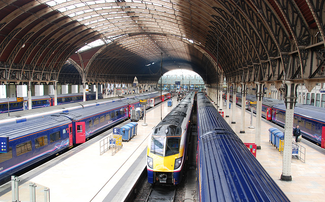 Impressive arches of London Paddington