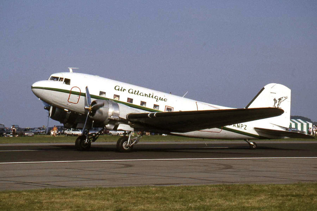 douglas dc-3 g-ampz (air atlantique)