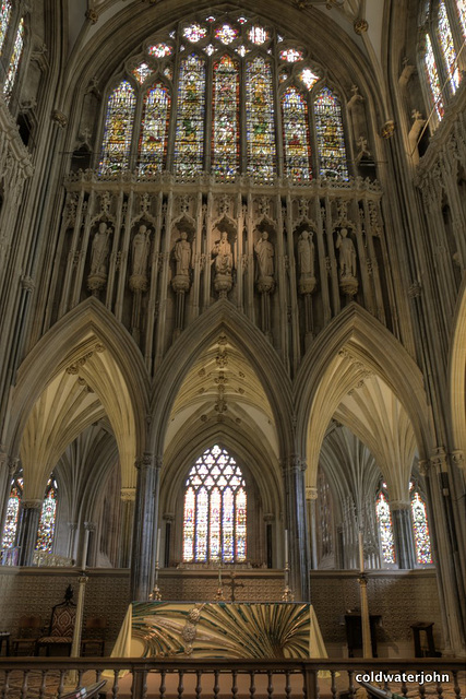 Wells Cathedral view of the High Altar