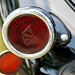 Oldtimer day at Ruinerwold: rear light of a 1936 Renault Primaquatre Sport