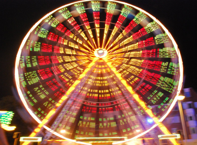 Leiden's Relief festivities: Ferris wheel