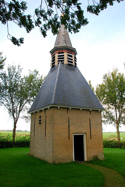 Greonterp in Friesland: Clock tower