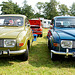 Oldtimer day at Ruinerwold: 1972 & 1975 Saab 96 V4