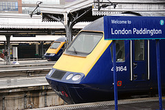 Intercities at London Paddington