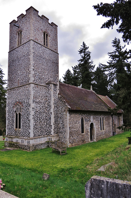 santon downham church, suffolk