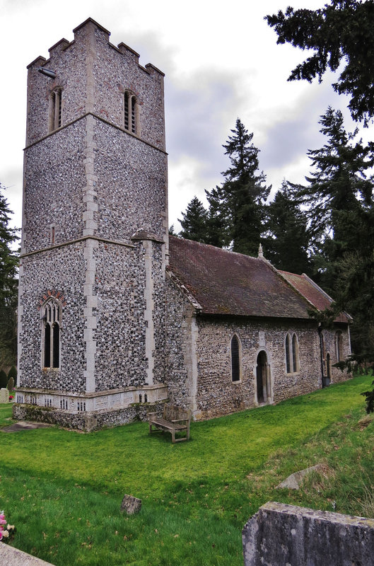 santon downham church, suffolk