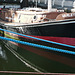 tugs in docklands, london