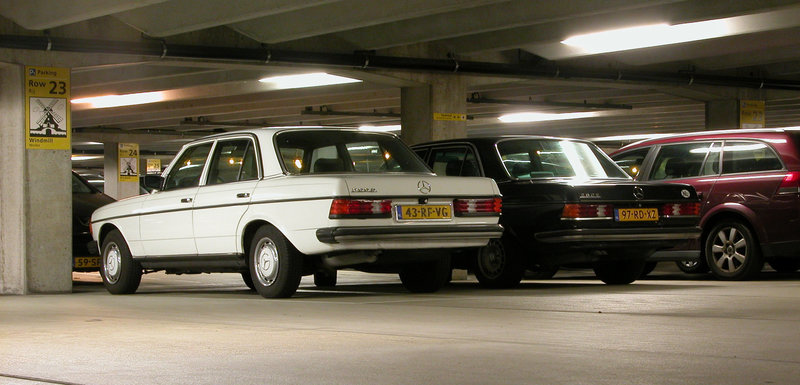 1980 Mercedes-Benz 200 D & 1982 Mercedes-Benz 280 E