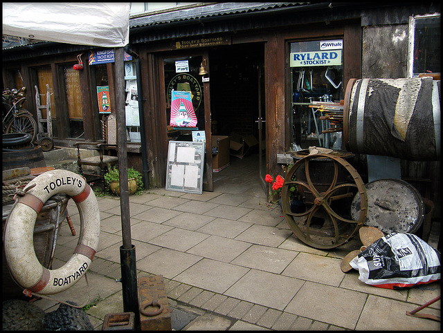 Tooley's Boatyard shop